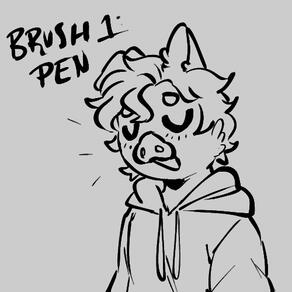 BRUSH 1: PEN